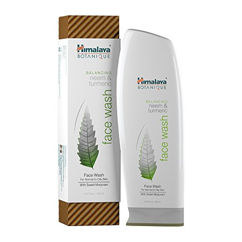 Himalaya Botanique Face Wash Enriched with neem and turmeric purifies the skin and keep it clean and healthy -150ml