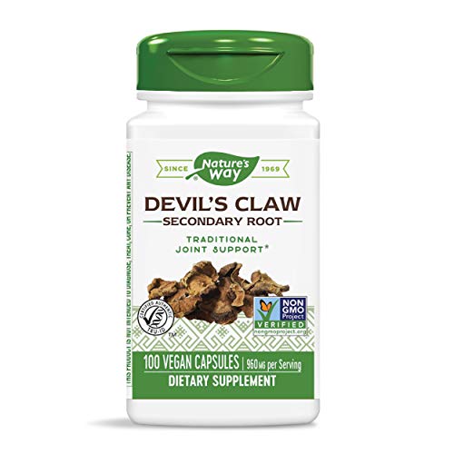 Nature's Way Devil’s Claw Root, 480 mg, 100 Capsules