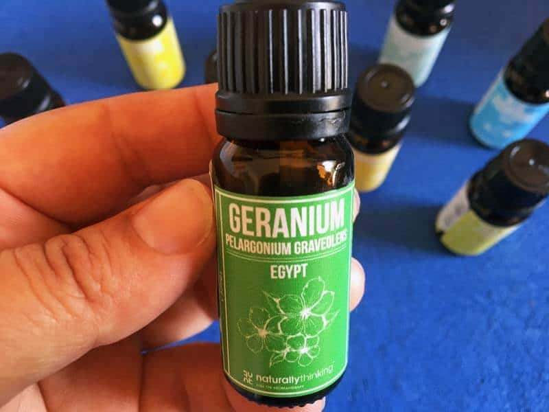 Geranium essential oil