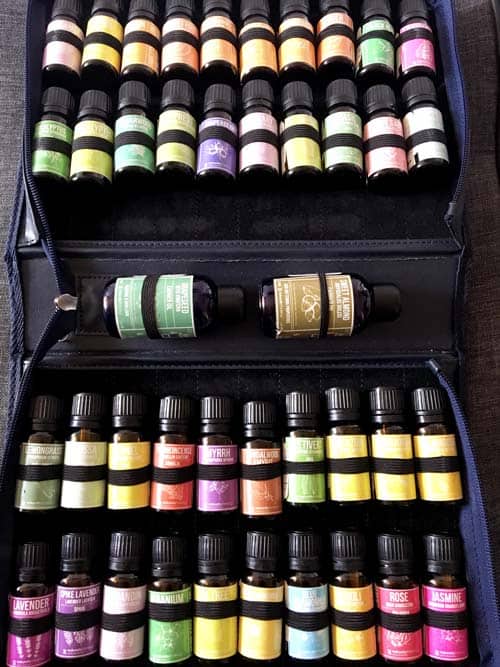 My essential oil kit from Naturally Thinking