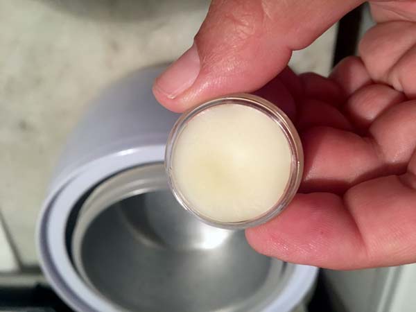 My DIY lip balm