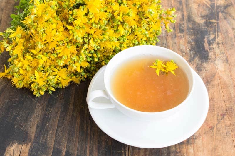 St John's wort tea