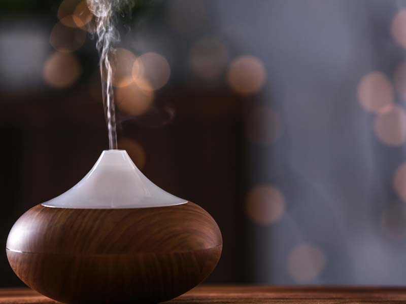 Diffuser burning essential oils