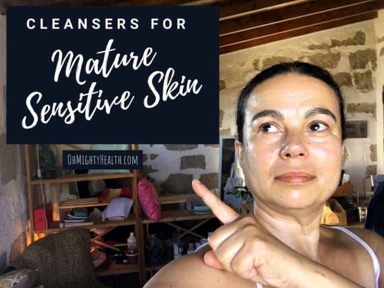 4 Natural Cleansers for Mature Sensitive Skin with Organic Options