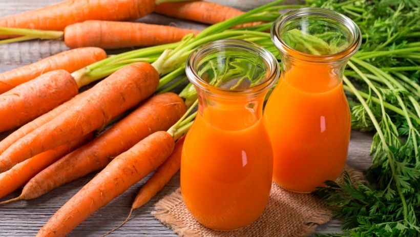 carrots and carrot juice