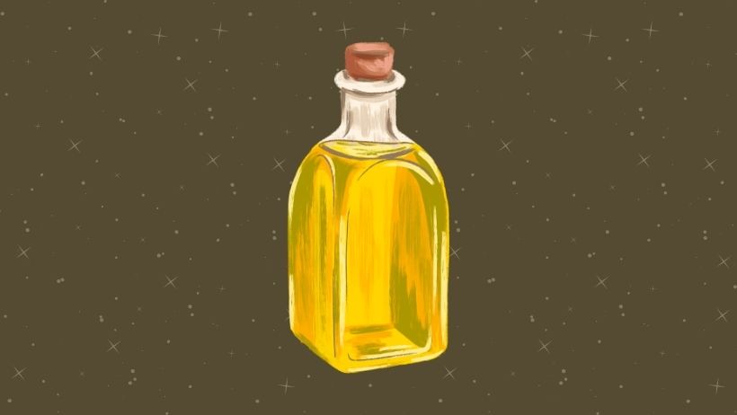 olive oil graphic