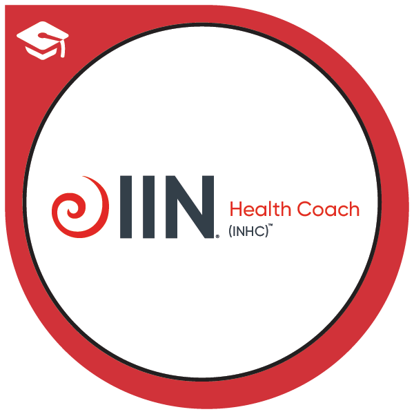 Patri Hernandez Health Coach HCTP INHC Badge