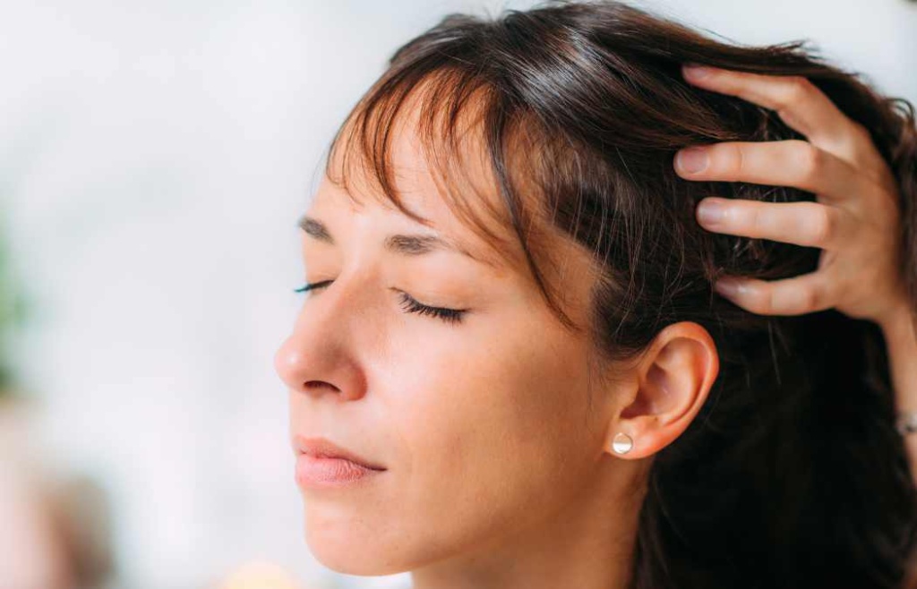 Frankincense oil for hair massage