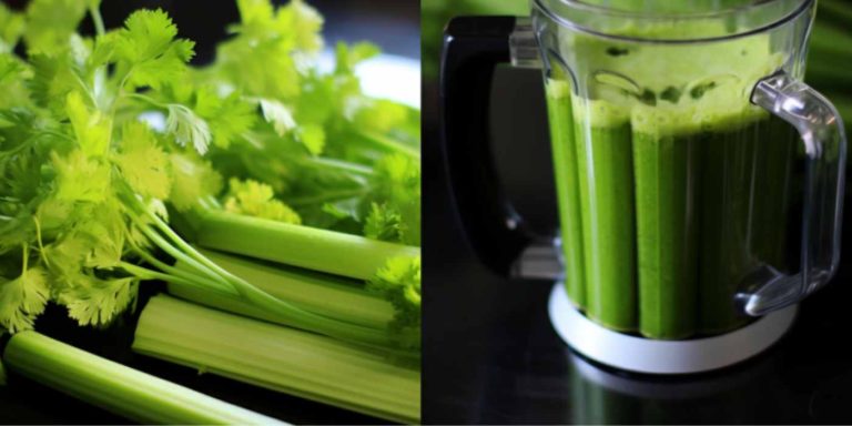 How to Make your Own Celery Juice (Blender & Juicer)