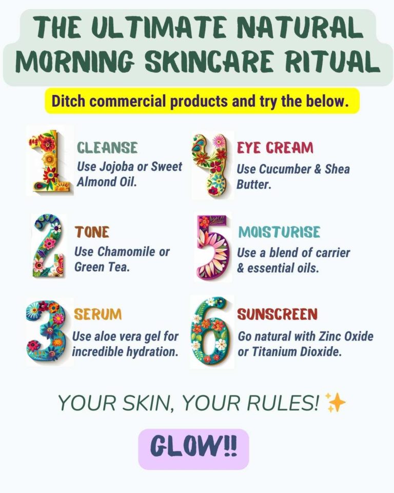 The Ultimate (Oh-So-Simple!) Natural Morning Skincare Ritual