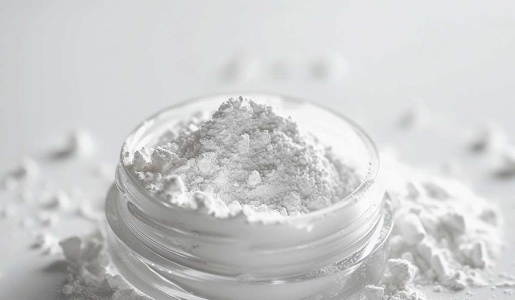 Niacinamide powder, AI image.