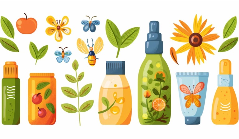 DIY Skin Care Solutions (Natural) for Hot Days: A Facial Mist, A Bug Shield & A Sun Screen