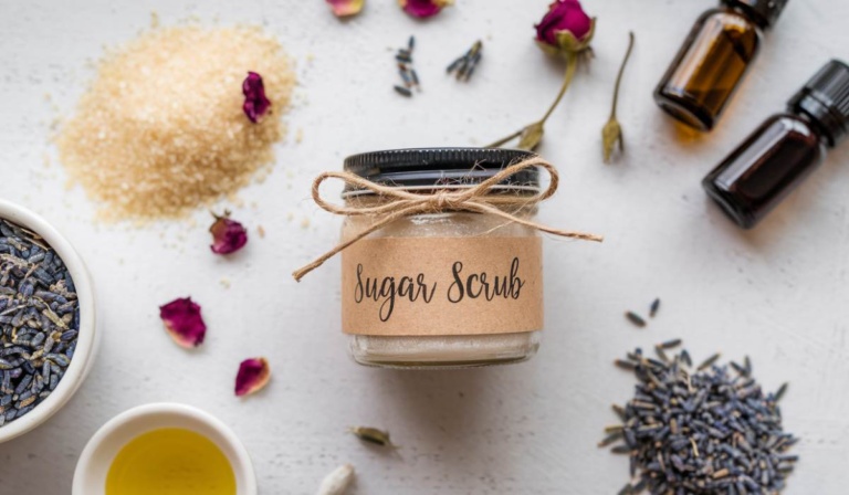 DIY Sugar Scrub Benefits & Why they Make the PERFECT Gift!