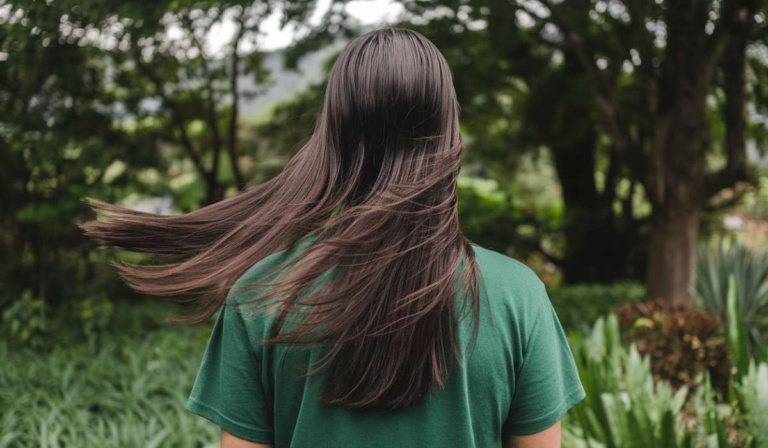 Castor oil for hair.