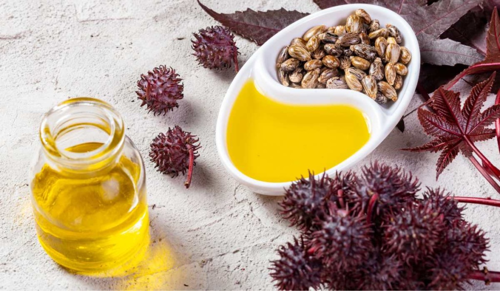 Hairstyles for thin, fine hair over 60: castor oil