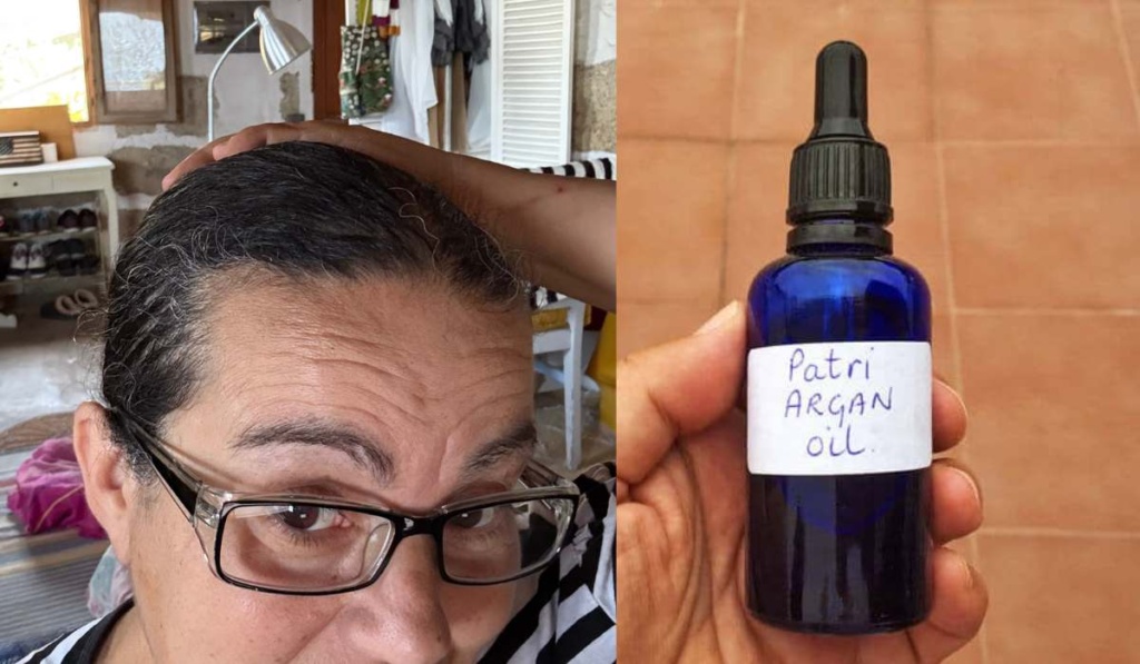 Argan oil for hair