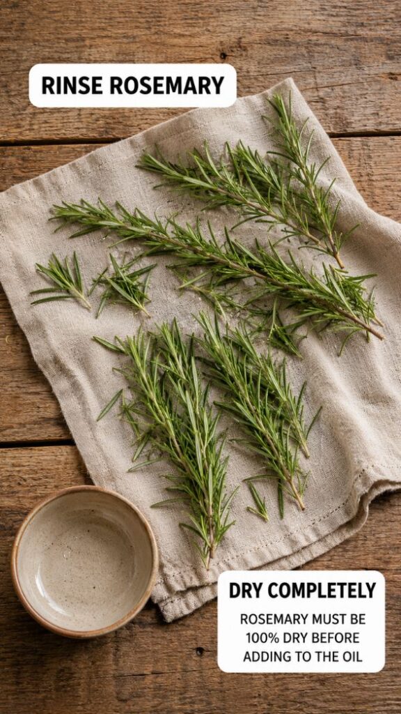 4 how to make hair oil with rosemary