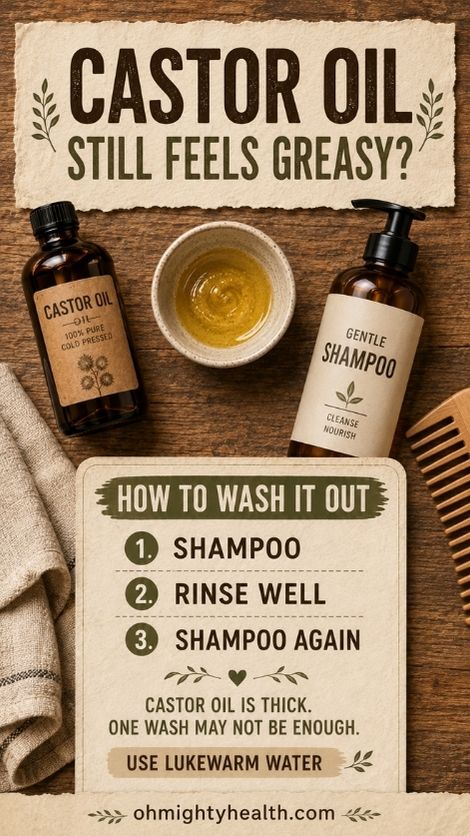Castor oil for hair